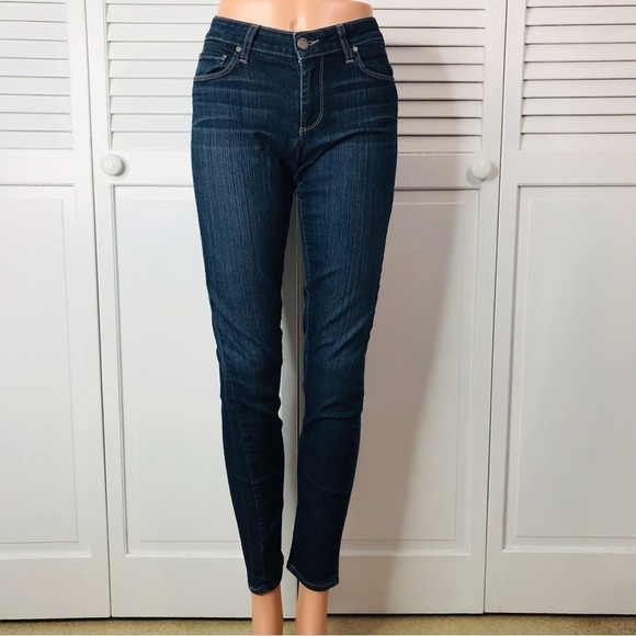 PAIGE Blue Verdugo Ultra Skinny Jeans Size 28 - Picture 1 of 8